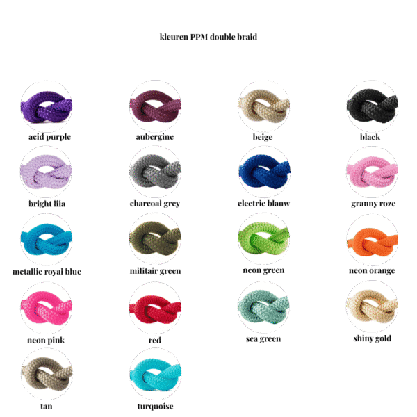 nylonkleurengrid (1100 x 1100 px) (2) sliphalsband PPM double braid 12mm