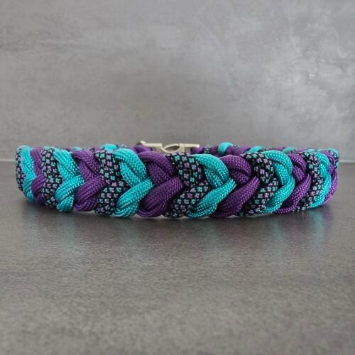 paracord halsbanden en hondenlijnen zelf samenstellen 3 colour color snake belly