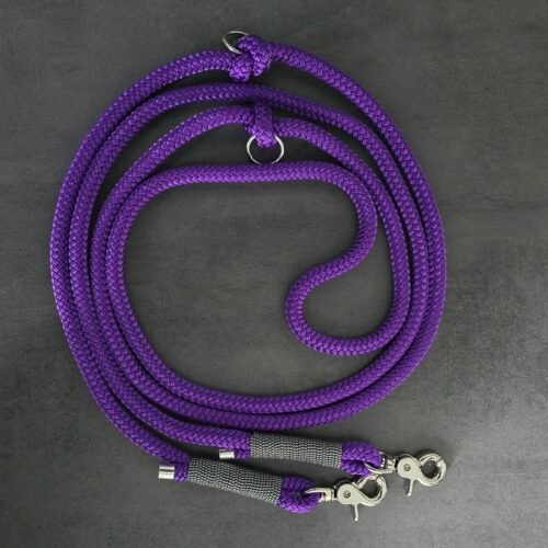 verstelbare ppm koord hondenlijn acid paars