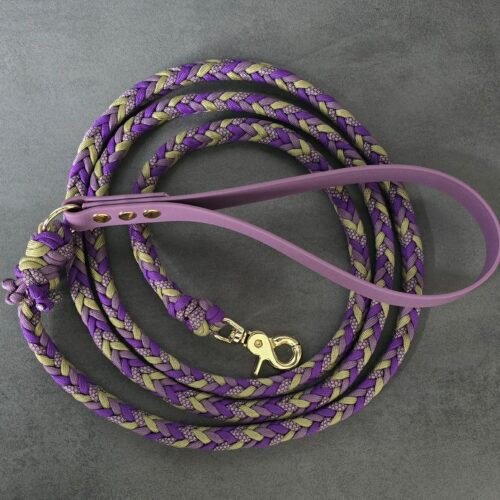 paracord hondenlijn herringbone