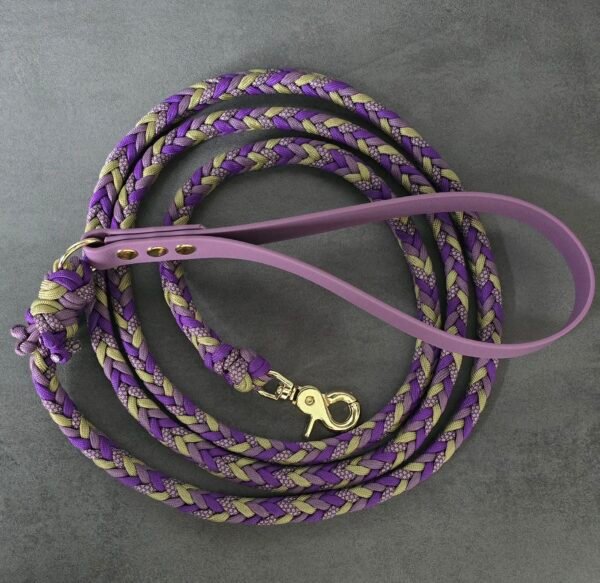 paracord hondenlijn herringbone