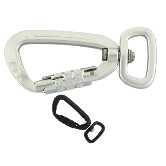 sterke honden halsband met twist lock karabijn