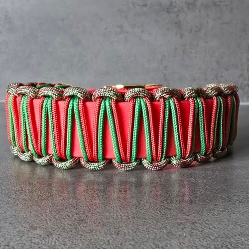 halsband combinatie pvc coated webbing en paracord halsband combinatie pvc coated webbing en paracord Kerst