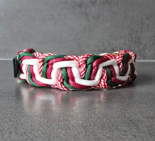 kerstcollectie paracord halsband