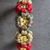 paracord halsband aztec sun bloemen
