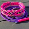 paracord halsband hauptling wutz neonkleuren