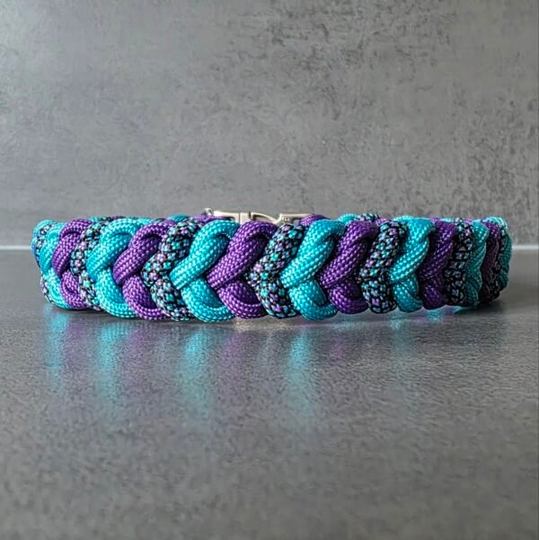 Paracord halsband op maat Snake Belly