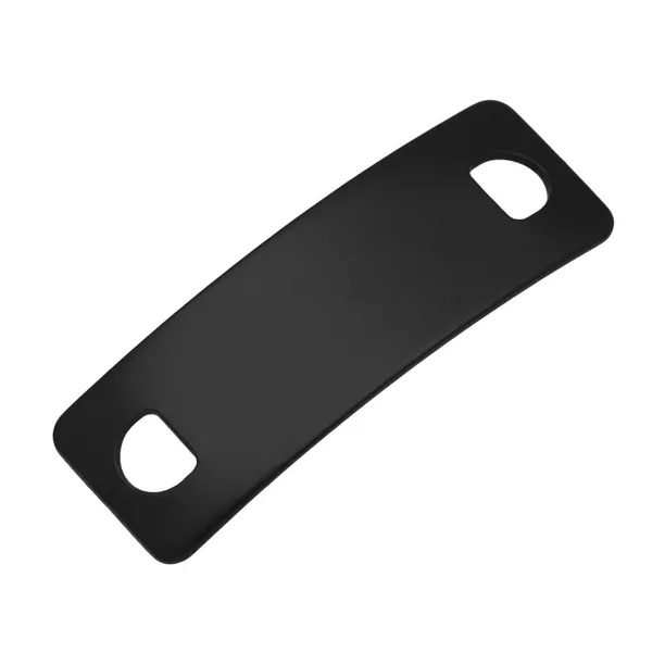 naamplaatje halsband zwart