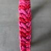 Paracord halsband roze rood Snake Belly