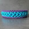 paracord halsband criss cross
