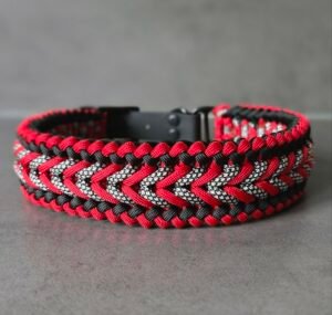 paracord halsband Benno's happiness
