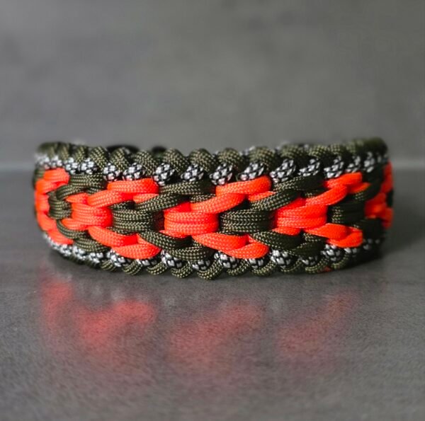 paracord halsband Double X by Fritz