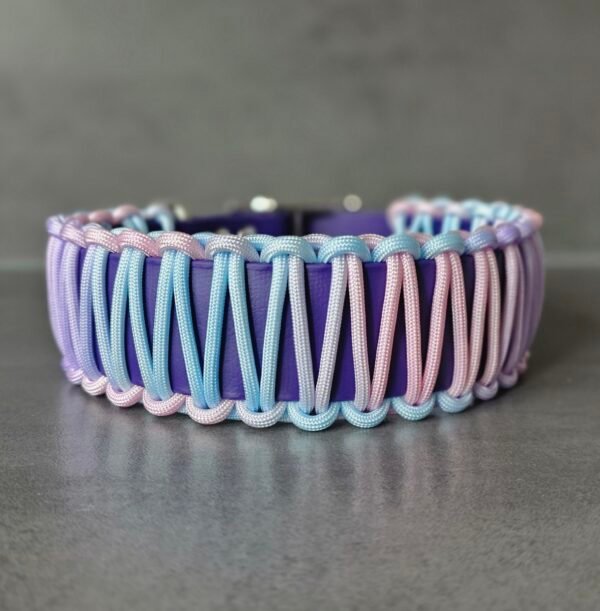 Halsband Combinatie Webbing en Paracord | Op Maat Gemaakt